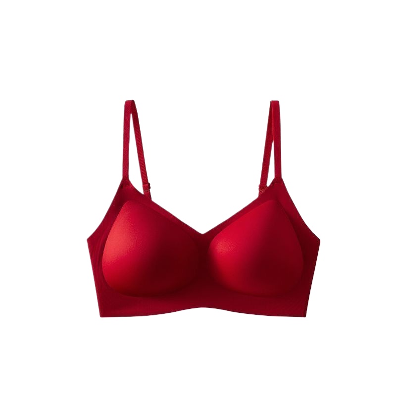 Bralette Wireless Soft - レディースシームレスワイヤレスプッシュアップブラ、柔らかく通気性があり肌に優しい、快適なリフトアップ効果、スチールリングなしの普段使いブラレット
