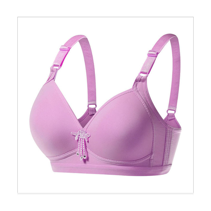 Bralette Wireless Soft - 女性のためのセクシーなパッド入りアンダーワイヤーなしの大きなバスト,綿のランジェリーbhトップc07