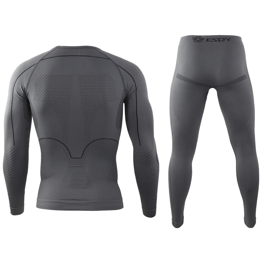 アウトドアスポーツシームレス下着ボディニットスポーツ下着長袖 - Seamless Underwear Women のレビューと価格