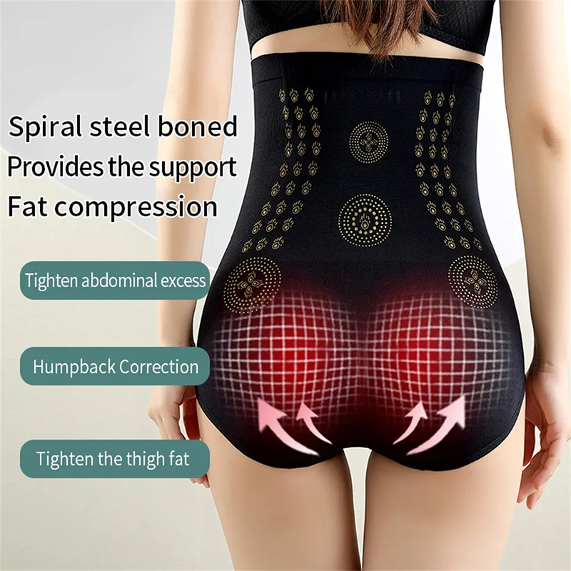 女性用ハイウエストシームレスお腹引き締めショーツ、フラットベ - Seamless Underwear Women のレビューと価格