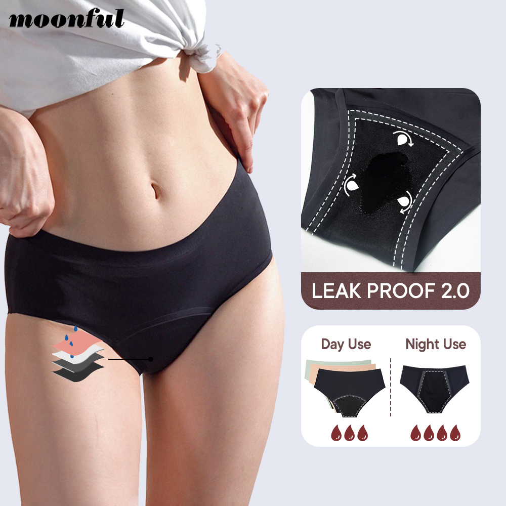 シームレス生理用ショーツ 女性用 多い日用 生理用ブリーフ  - Seamless Underwear Women のレビューと価格