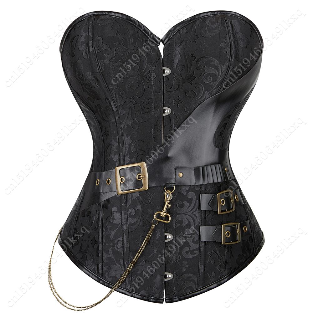 女性のための合成皮革の胸のビスチェ,ヴィンテージファッション - Corset Waist Cinch のレビューと価格
