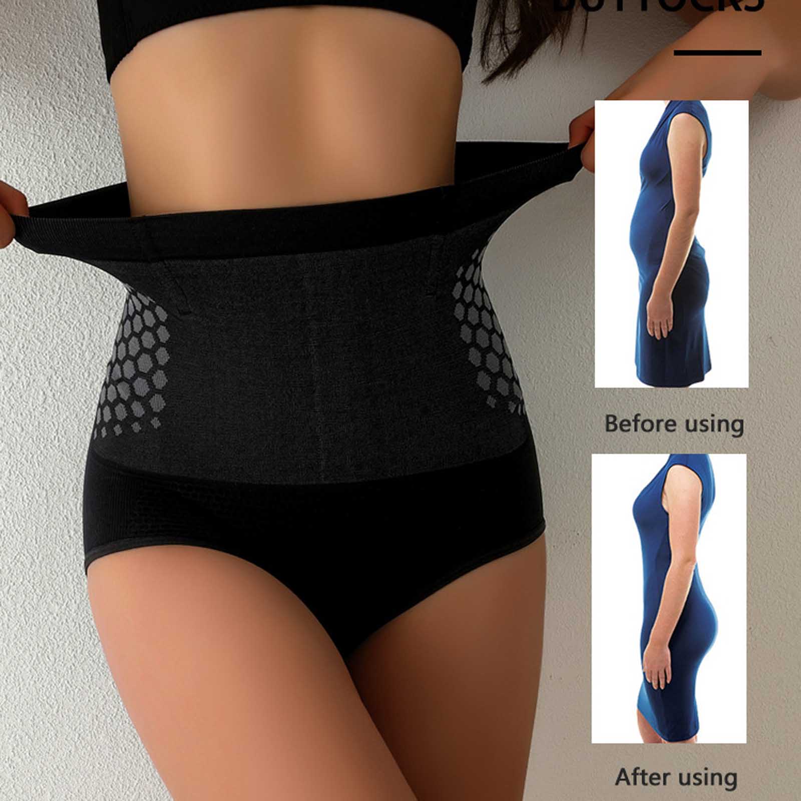 ハイウエストお腹引き締めシェイプウェアシームレススリミングブ - Seamless Underwear Women のレビューと価格